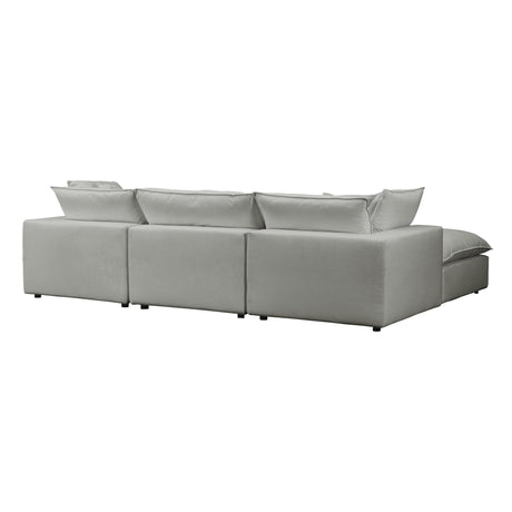 Cali Performance Fabric Modular 4-Piece Sectional by TOV Furniture at Eve Furniture