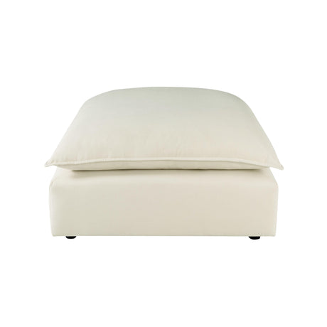 Cali Performance Fabric Ottoman by TOV Furniture at Eve Furniture