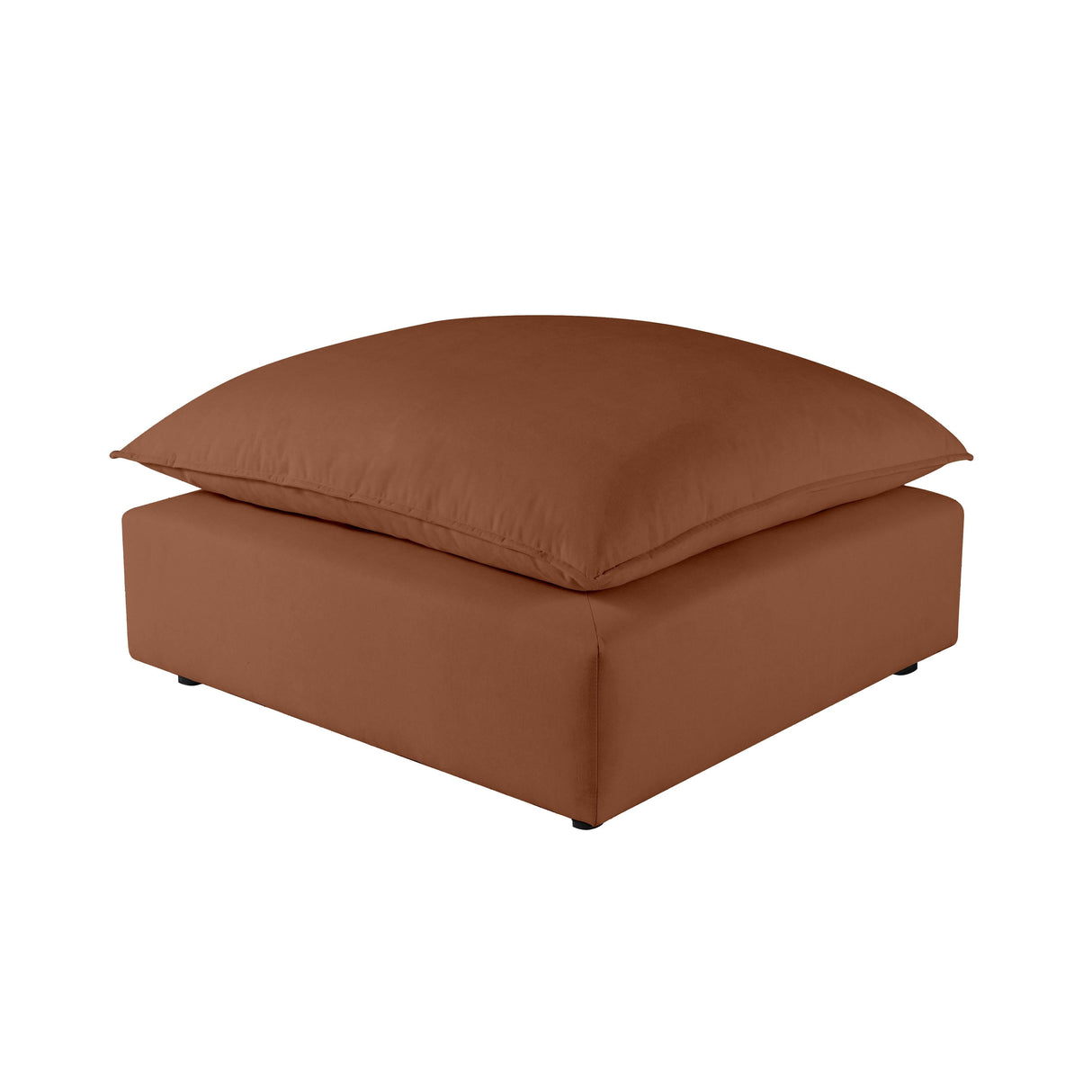 Cali Performance Fabric Ottoman by TOV Furniture at Eve Furniture