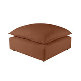 Cali Performance Fabric Ottoman by TOV Furniture at Eve Furniture