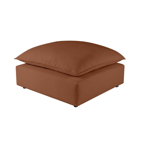 Cali Performance Fabric Ottoman by TOV Furniture at Eve Furniture
