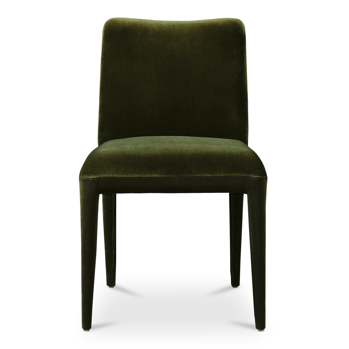Calla Green Velvet Dining Chair (Set of 2) by Moe's Home at Eve Furniture