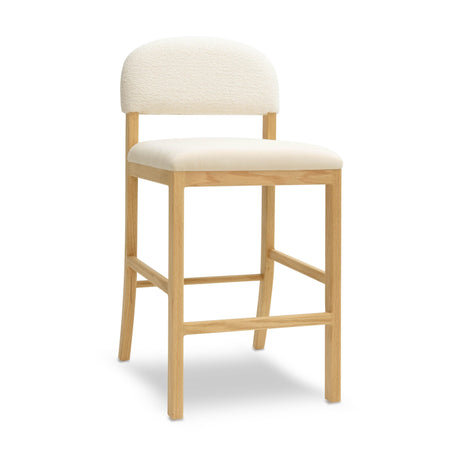 Calla Performance Velvet Counter Stool by TOV Furniture at Eve Furniture