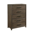 Cambridge Dark Walnut Chest by Homelegance at Eve Furniture