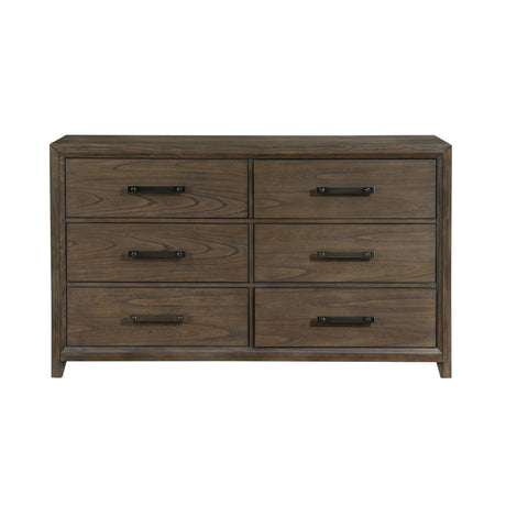 Cambridge Dark Walnut Dresser by Homelegance at Eve Furniture