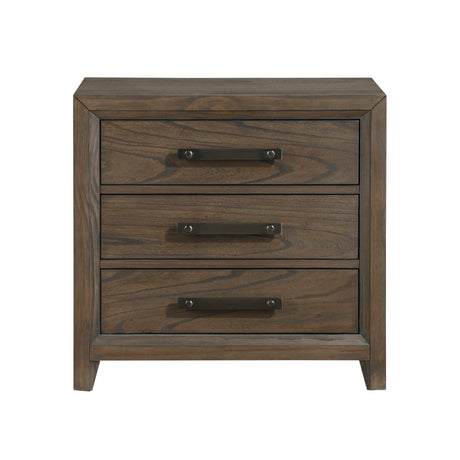 Cambridge Dark Walnut Storage Platform Bedroom Set by Homelegance at Eve Furniture