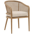 Camile Dining Chair, Beige by Dovetail at Eve Furniture