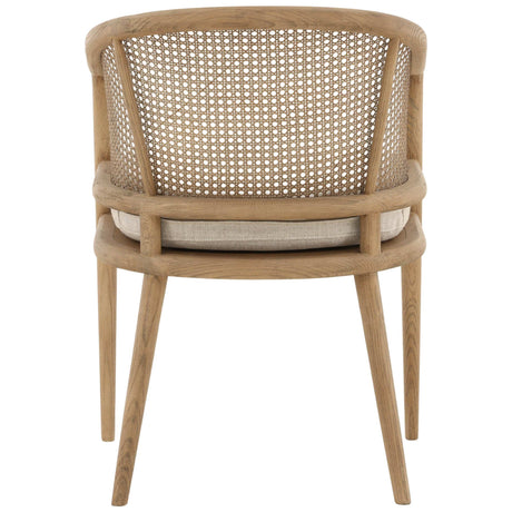 Camile Dining Chair, Beige by Dovetail at Eve Furniture