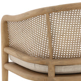 Camile Dining Chair, Beige by Dovetail at Eve Furniture