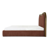 Camilla Chestnut King Bed by Moe's Home at Eve Furniture
