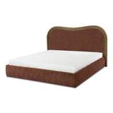 Camilla Chestnut Queen Bed by Moe's Home at Eve Furniture