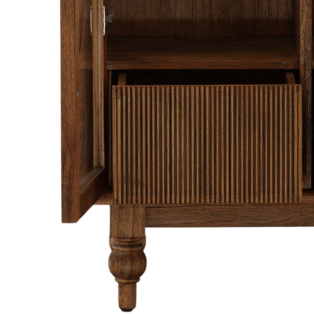 Campbell Cabinet, Brown by Dovetail at Eve Furniture