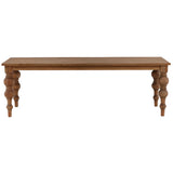 Campbell Dining Table, Antique Wood by Dovetail at Eve Furniture
