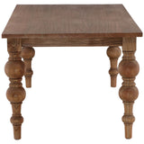 Campbell Dining Table, Antique Wood by Dovetail at Eve Furniture