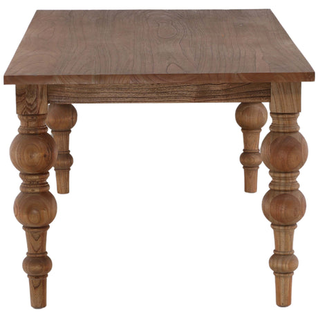 Campbell Dining Table, Antique Wood by Dovetail at Eve Furniture