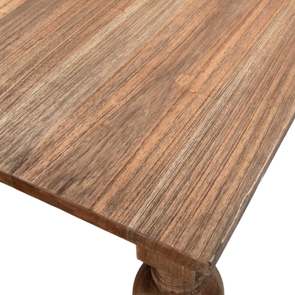 Campbell Dining Table, Antique Wood by Dovetail at Eve Furniture