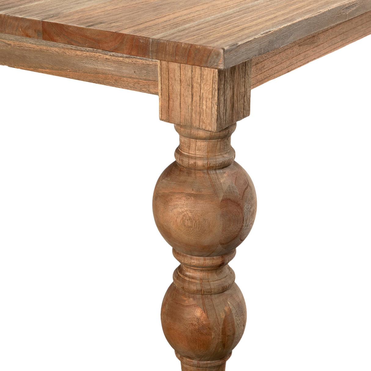 Campbell Dining Table, Antique Wood by Dovetail at Eve Furniture