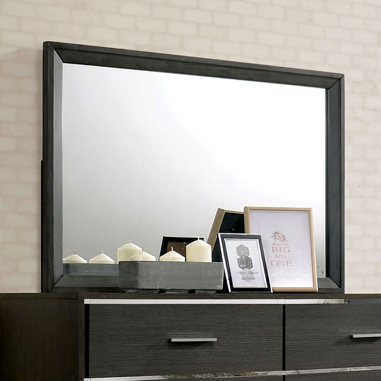 Camryn Warm Gray Mirror by Furniture of America at Eve Furniture
