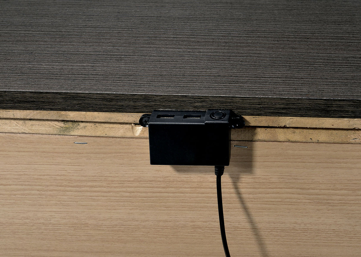 Camryn Warm Gray Night Stand by Furniture of America at Eve Furniture