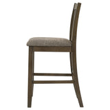 Canfield Brown Counter Height Chair, Set of 2 by Coaster at Eve Furniture