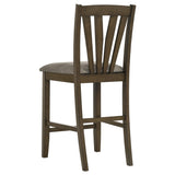 Canfield Brown Counter Height Chair, Set of 2 by Coaster at Eve Furniture