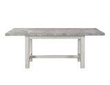 Canova 78-inch Gray Marble Top Dining Table by Steve Silver at Eve Furniture