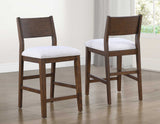 Canton Cushioned Seat 24″ Counter Stool, Set of 2 by Steve Silver at Eve Furniture