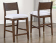 Canton Cushioned Seat 24″ Counter Stool, Set of 2 by Steve Silver at Eve Furniture