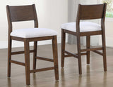 Canton Cushioned Seat 24″ Counter Stool, Set of 2 by Steve Silver at Eve Furniture