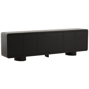 Capella Sideboard, Black by Dovetail at Eve Furniture
