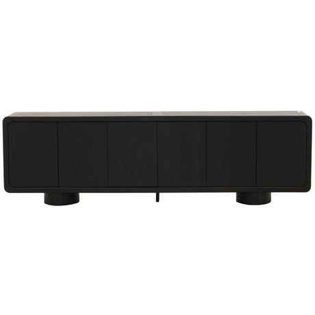 Capella Sideboard, Black by Dovetail at Eve Furniture