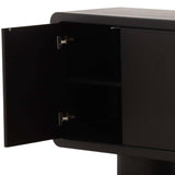 Capella Sideboard, Black by Dovetail at Eve Furniture