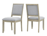 Carena Side Chair, Gray by Steve Silver at Eve Furniture