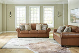 Carianna Caramel Leather Living Room Set by Ashley at Eve Furniture