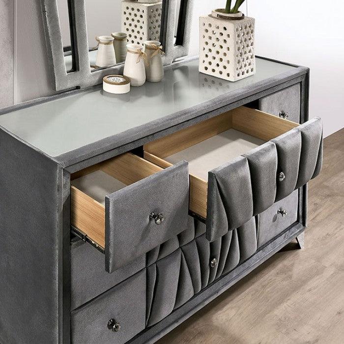 Carissa Gray Dresser by Furniture of America at Eve Furniture