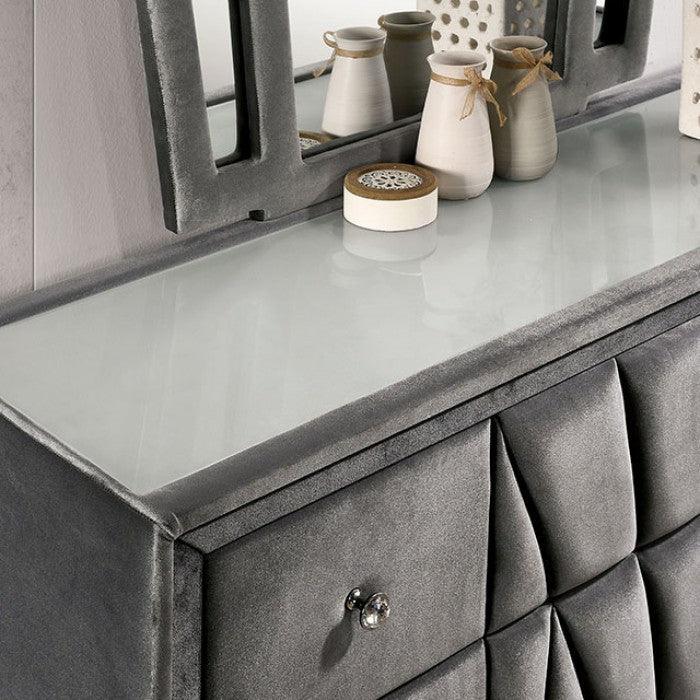 Carissa Gray Dresser by Furniture of America at Eve Furniture
