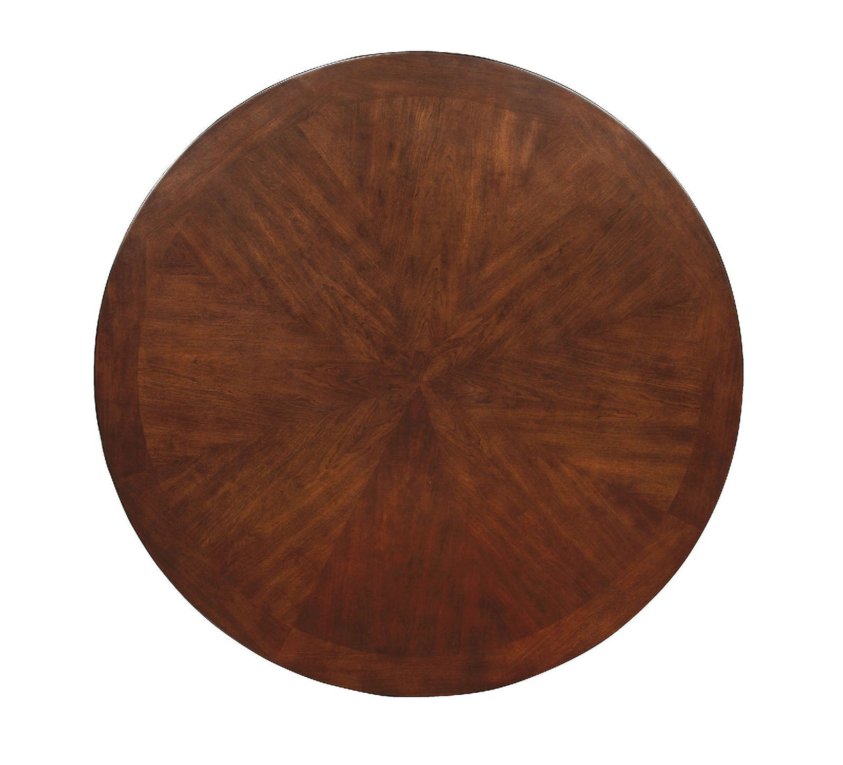 Carlisle Brown Cherry Round Dining Table by Furniture of America at Eve Furniture