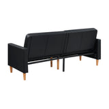 Carlton Black Elegant Lounger by Homelegance at Eve Furniture