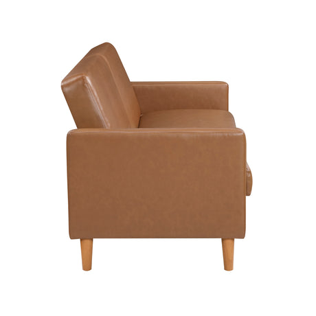 Carlton Camel Elegant Lounger by Homelegance at Eve Furniture