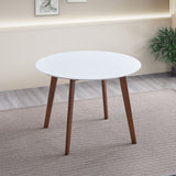 Carlton White Top Dining Table by Ashcroft Imports at Eve Furniture