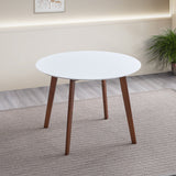 Carlton White Top Dining Table by Ashcroft Imports at Eve Furniture