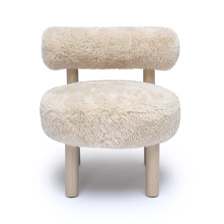 Carmel Vegan Shearling Accent Chair by TOV Furniture at Eve Furniture