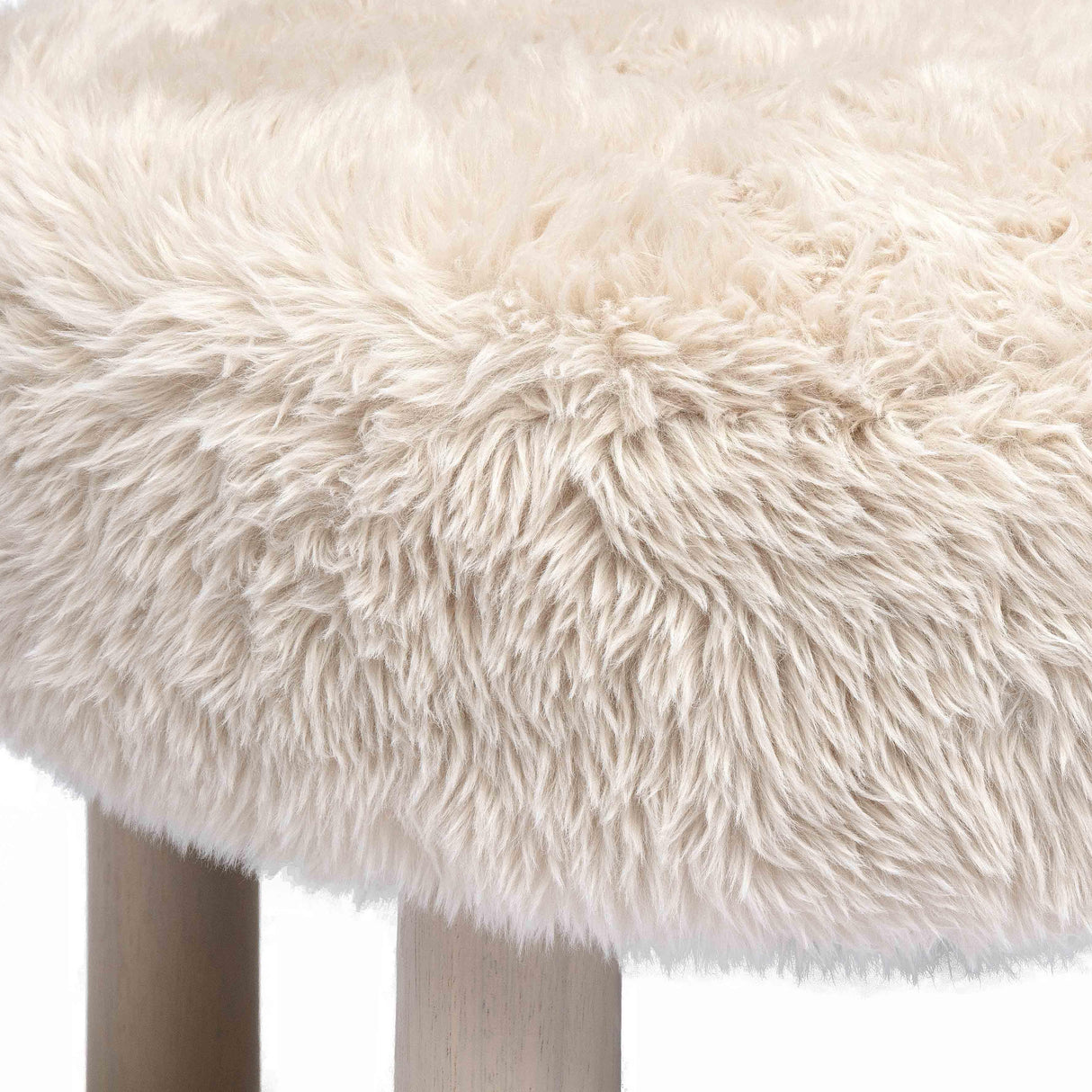 Carmel Vegan Shearling Accent Chair by TOV Furniture at Eve Furniture