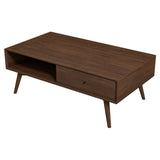 Caroline Walnut Coffee Table by Ashcroft Imports at Eve Furniture