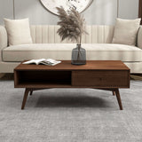Caroline Walnut Coffee Table by Ashcroft Imports at Eve Furniture