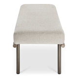 Carson Beige Dining Bench by Moe's Home at Eve Furniture