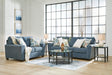 Cashton Blue Living Room Set by Ashley at Eve Furniture