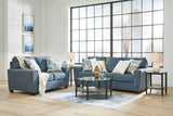 Cashton Blue Living Room Set by Ashley at Eve Furniture