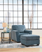 Cashton Blue Living Room Set by Ashley at Eve Furniture