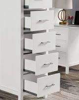 Cassidy White Twin Loft Bed by Furniture of America at Eve Furniture